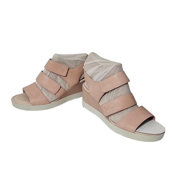 NEW Ecco shape wedge plateau sandal size 10-10.5 - Picture 1 of 5